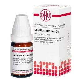 COBALTUM NITRICUM Diluição D 6, 20 ml