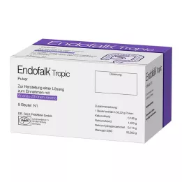 ENDOFALK Tropic Plv.z.Her.e.Lsg.z.Einn.Btl., 8 peças