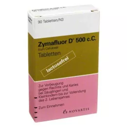 ZYMAFLUOR Comprimidos D 500 C C, 90 unidades