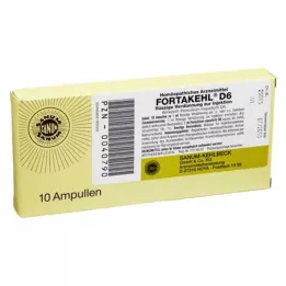 FORTAKEHL D 6 ampolas, 10X1 ml