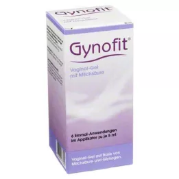 GYNOFIT Gel vaginal à base de ácido láctico+glicose, 6X5 ml