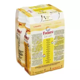 FREBINI Garrafa para Bebida Energética Banana, 4X200 ml
