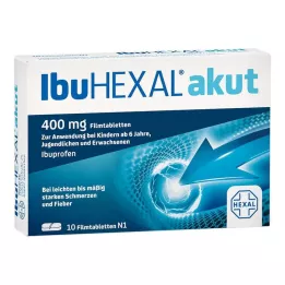 IBUHEXAL akut 400 comprimidos revestidos por película, 10 unidades