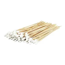 Bastão de algodão com cabeça de algodão 15cm A, 100 peças