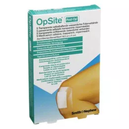 OPSITE Post-OP Atadura 5x6,5 cm, 5 peças