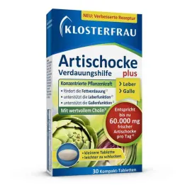 Comprimidos Klosterfrau Alcachofra Plus Colina (30 peças)