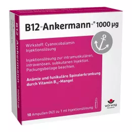 B12 ANKERMANN ampolas de 1.000 mg, 10X1 ml