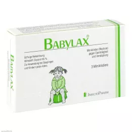 BABYLAX Enema, 3 peças