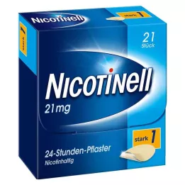 NICOTINELL Adesivo de 21 mg/24 horas 52,5 mg, 21 unidades