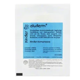 Compressas infantis Aluderm, 4 unidades, 1 unidade