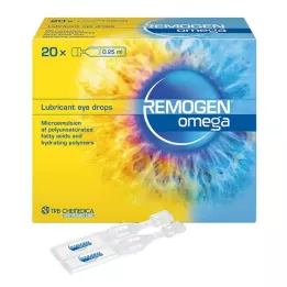 REMOGEN Colírio ômega, 20X0,25 ml