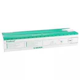 EXADORAL Seringa oral B.Braun 2 ml, 100 unidades