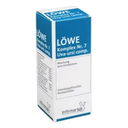 LÖWE KOMPLEX Gotas de composição No.7 Uva ursi, 100 ml