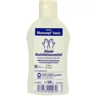 MANUSEPT solução básica, 100 ml MANUSEPT solução básica, 100 ml
