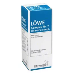 LÖWE KOMPLEX Gotas de composição No.7 Uva ursi, 50 ml