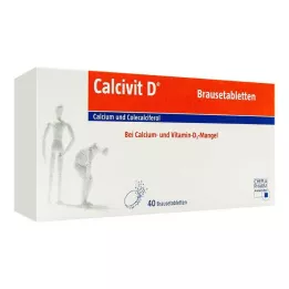 CALCIVIT Comprimidos efervescentes, 40 unidades