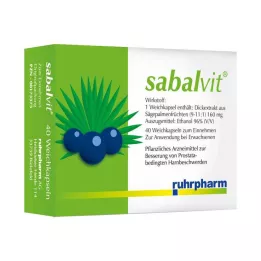 SABALVIT cápsulas, 40 unidades