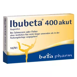 IBUBETA 400 comprimidos revestidos por película aguda, 10 unidades