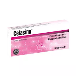 CEFASINU Comprimidos, 20 unidades