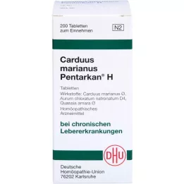 CARDUUS MARIANUS PENTARKAN Comprimidos H, 200 unidades