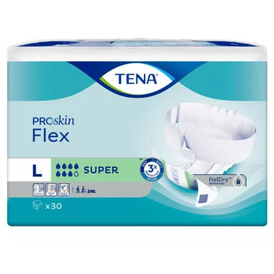 TENA FLEX super L, 30 peças