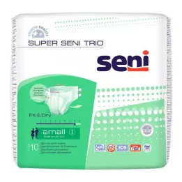 SUPER SENI Trio cuecas para incontinência tamanho 1 S, 10 peças