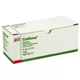 CELLONA Bandagens de gesso 8 cmx2 m, 10 peças