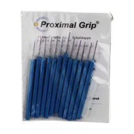PROXIMAL Escova interdental cônica azul com cabo, 12 unidades