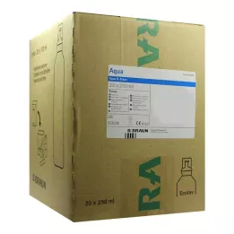 AQUA Solução de enxágue B.Braun Ecolav, 20X250 ml