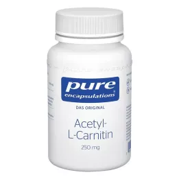 PURE ENCAPSULATIONS Acetil L Carnitina 250 mg cápsulas, 60 unidades