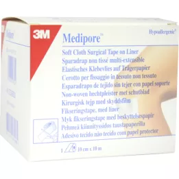 MEDIPORE Velo de fixação hipoalergênico.10cmx10m 2991NP-2, 1 un