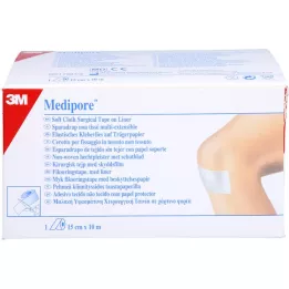 MEDIPORE Velo de fixação hipoalergênico.15cmx10m 2991NP-3, 1 un