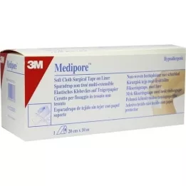 MEDIPORE Velo de fixação hipoalergênico.20cmx10m 2991NP-4, 1 un