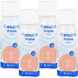 FRESUBIN ORIGINAL DRINK Garrafa de pêssego 6X4X200 ml