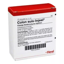 COLON SUIS Ampolas Injeel, 10 unidades