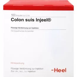 COLON SUIS Ampolas Injeel, 100 unidades