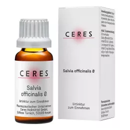 CERES Tintura mãe de Salvia officinalis, 20 ml