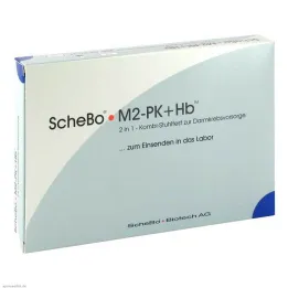 Teste de triagem de câncer de cólon combinado Schebo M2-PK + Hb 2 em 1, 1 p