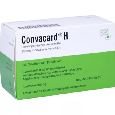 CONVACARD Comprimidos H, 100 unidades