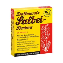 DALLMANNS Sálvia Bombons com Vit.C., 20 unidades