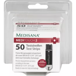 MEDISANA Tiras de teste Meditouch 2, 2X25 unidades