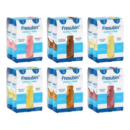 FRESUBIN ENERGY Fibra DRINK Garrafas de papelão mistas para bebidas 6X4X200 ml