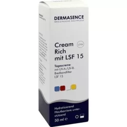 DERMASENCE Creme rico LSF 15, 50 ml