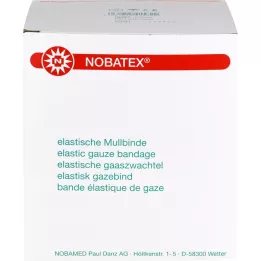 NOBATEX Ataduras de gaze elásticas 8 cmx4 m sem embalagem, 50 peças