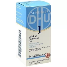 BIOCHEMIE DHU 1 comprimido de fluorato de cálcio D 6, 80 unidades