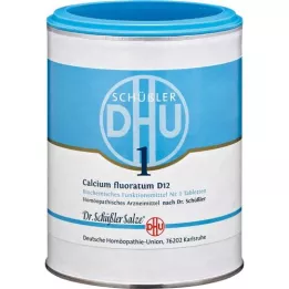 BIOCHEMIE DHU 1 comprimido de cálcio fluoratum D 12, 1000 peças