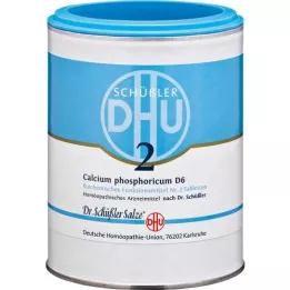 BIOCHEMIE DHU 2 comprimidos de cálcio fosfórico D 6, 1000 unidades