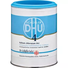 BIOCHEMIE DHU 4 comprimidos de Kalium chloratum D 6, 1000 unidades