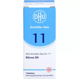 BIOCHEMIE DHU 11 Silicea D 6 comprimidos, 80 unidades