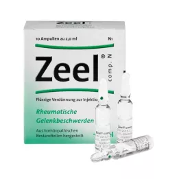 ZEEL ampolas comp.N, 10 unidades